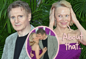 Pamela Anderson & Liam Neeson Having 'Genuine' Romance, Source Insists