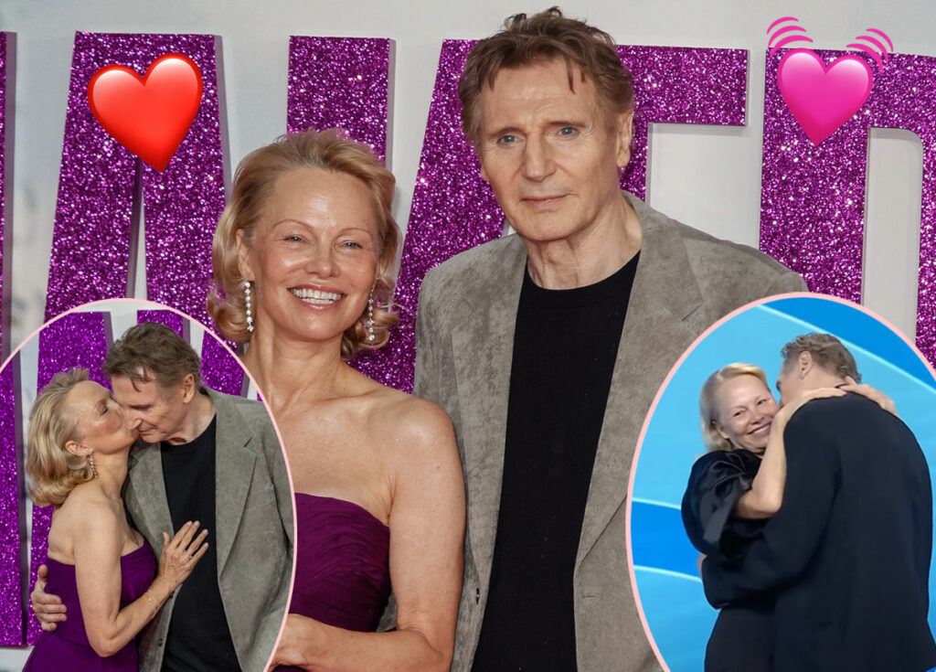 Pamela Anderson & Liam Neeson Had 'Immediate Chemistry'!