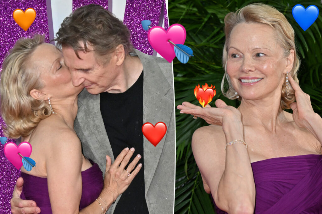Pamela Anderson Talks Falling ‘In Love' With Liam Neeson!