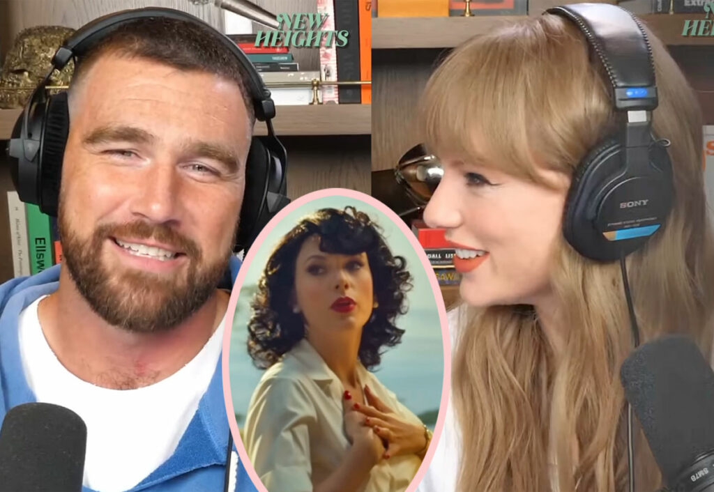 Fans Think Taylor Swift Hinted At Travis Kelce Romance With Her Outfit For Podcast!