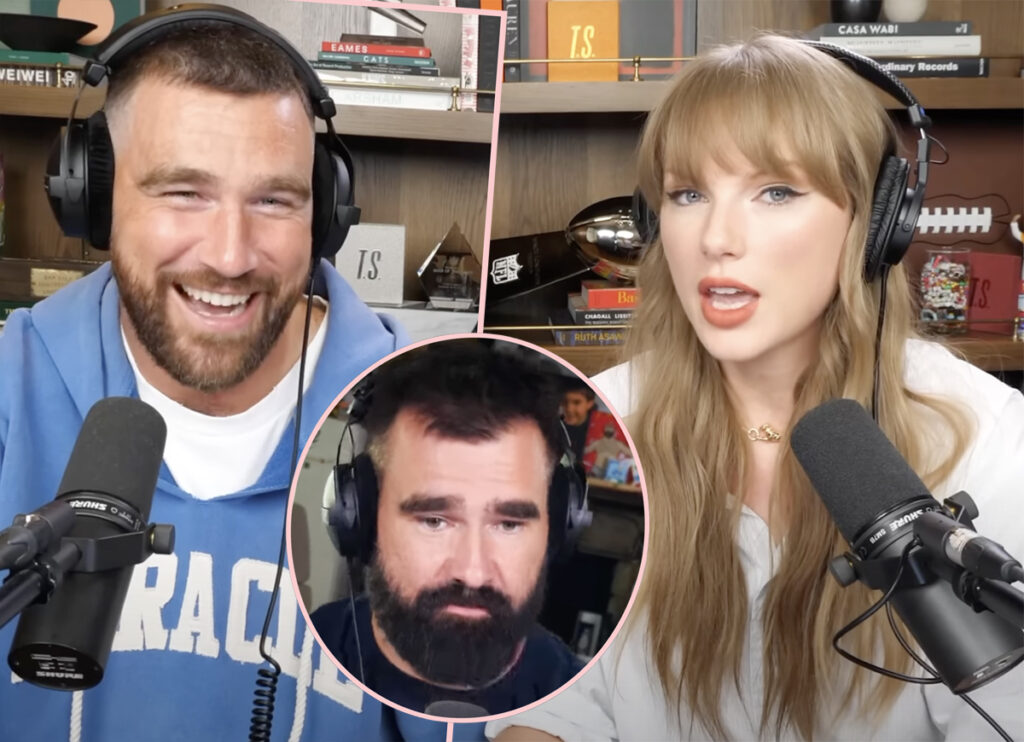 Taylor Swift's Appearance On Travis Kelce's New Heights Podcast Broke A World Record! Seriously!