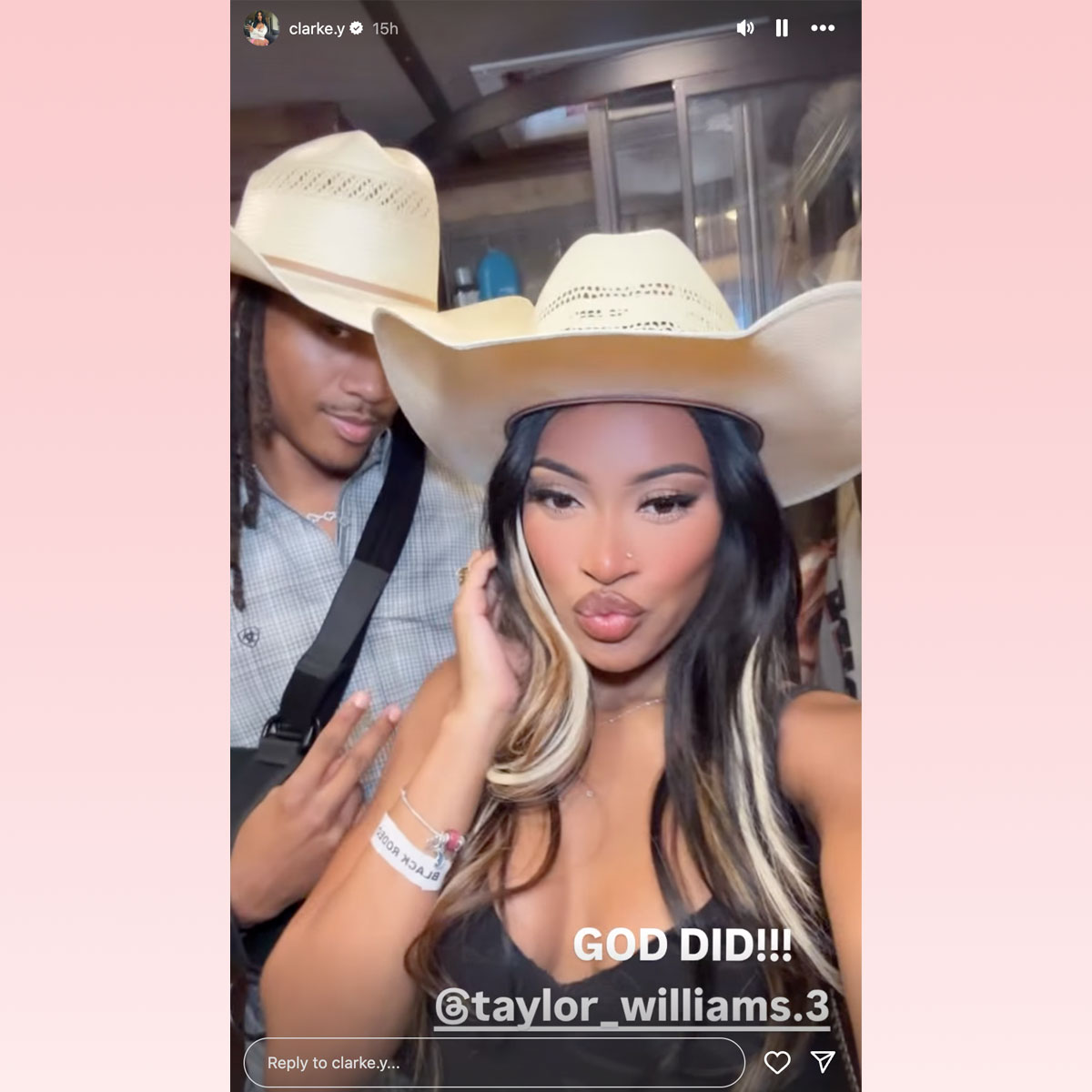 Taylor Williams suffers horse riding accident