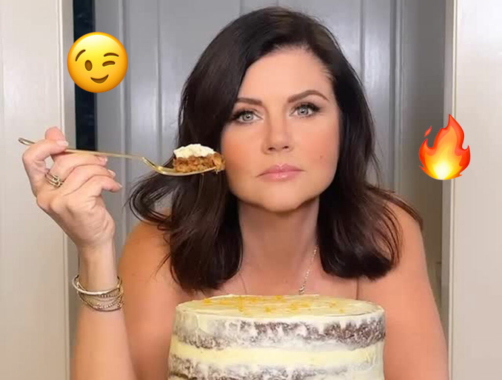 Tiffani Thiessen Gets Naked & Eats Cake In HOT New Video!