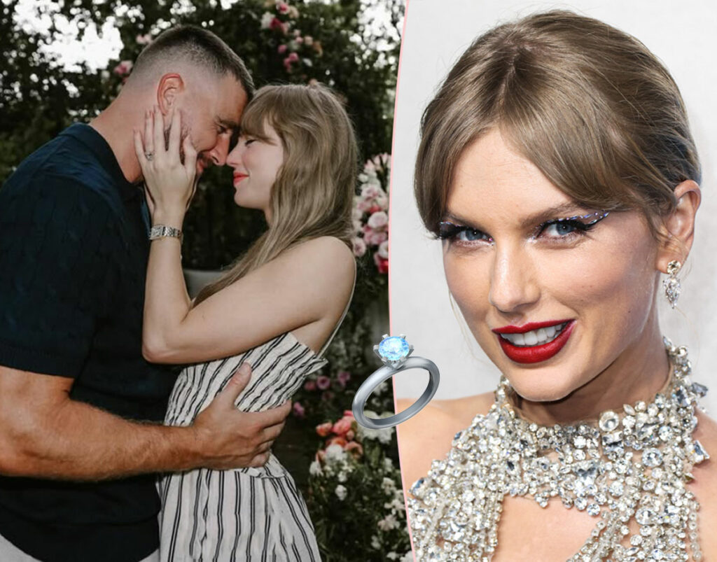 Taylor Swift Fans Think Travis Kelce Hid A Secret Detail In The Engagement Ring!