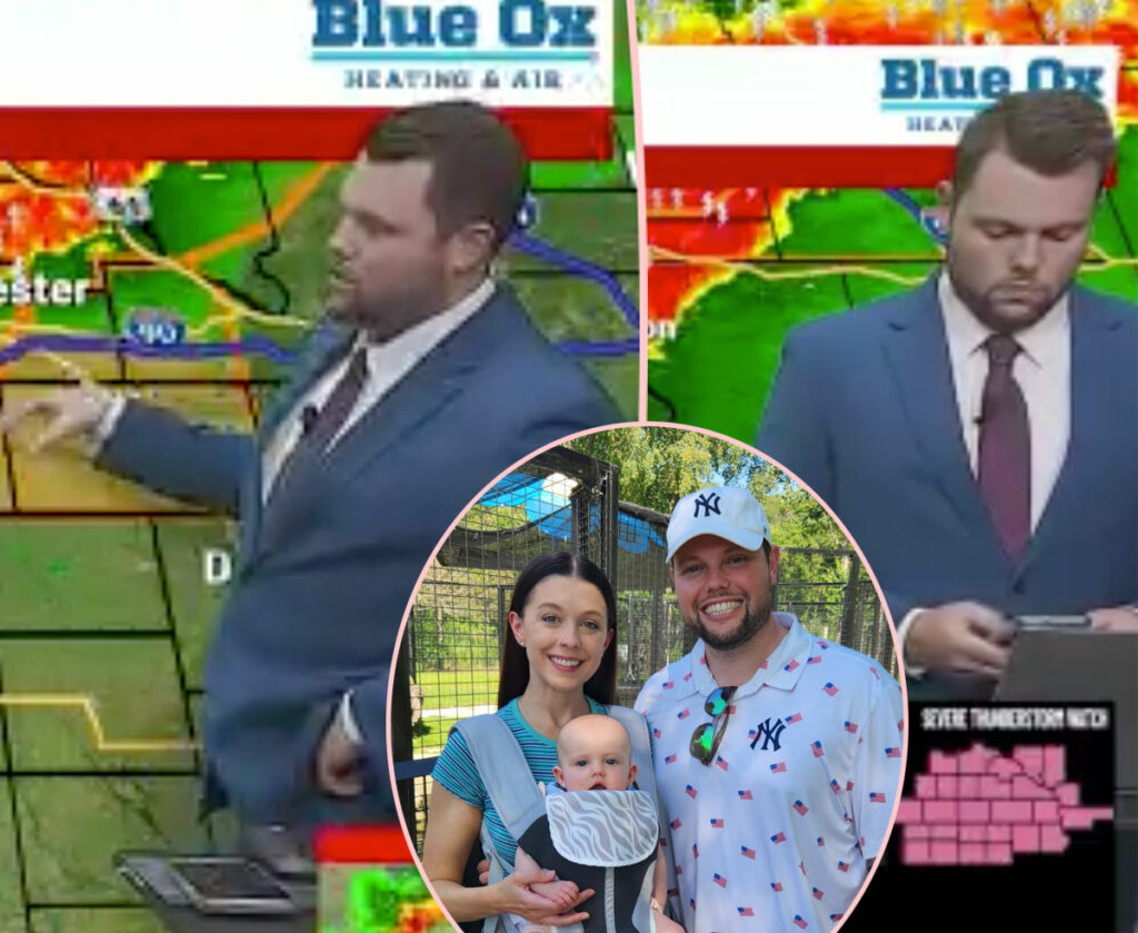 Local TV Weatherman Defends Pausing Forecast To Text His Wife Is He(01)