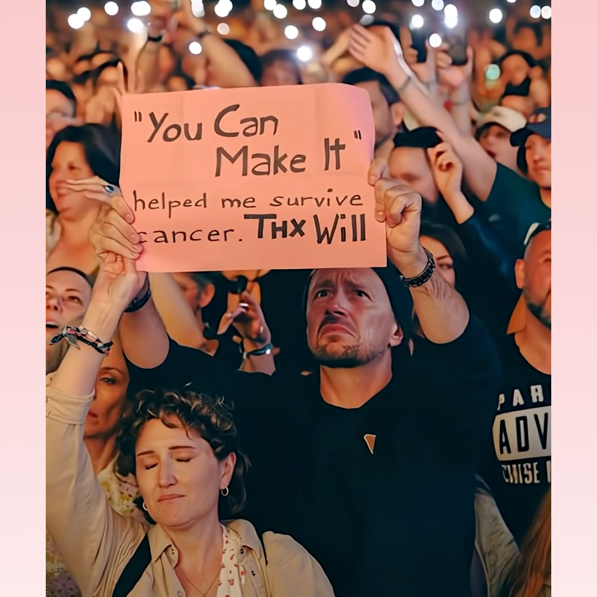 Will Smith AI concert crowd