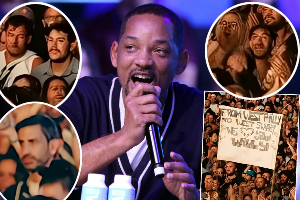 Will Smith Released A Video Of Crowds Coming To Adore Him, And It's A Fake, Embarrassing AI Horror Show!
