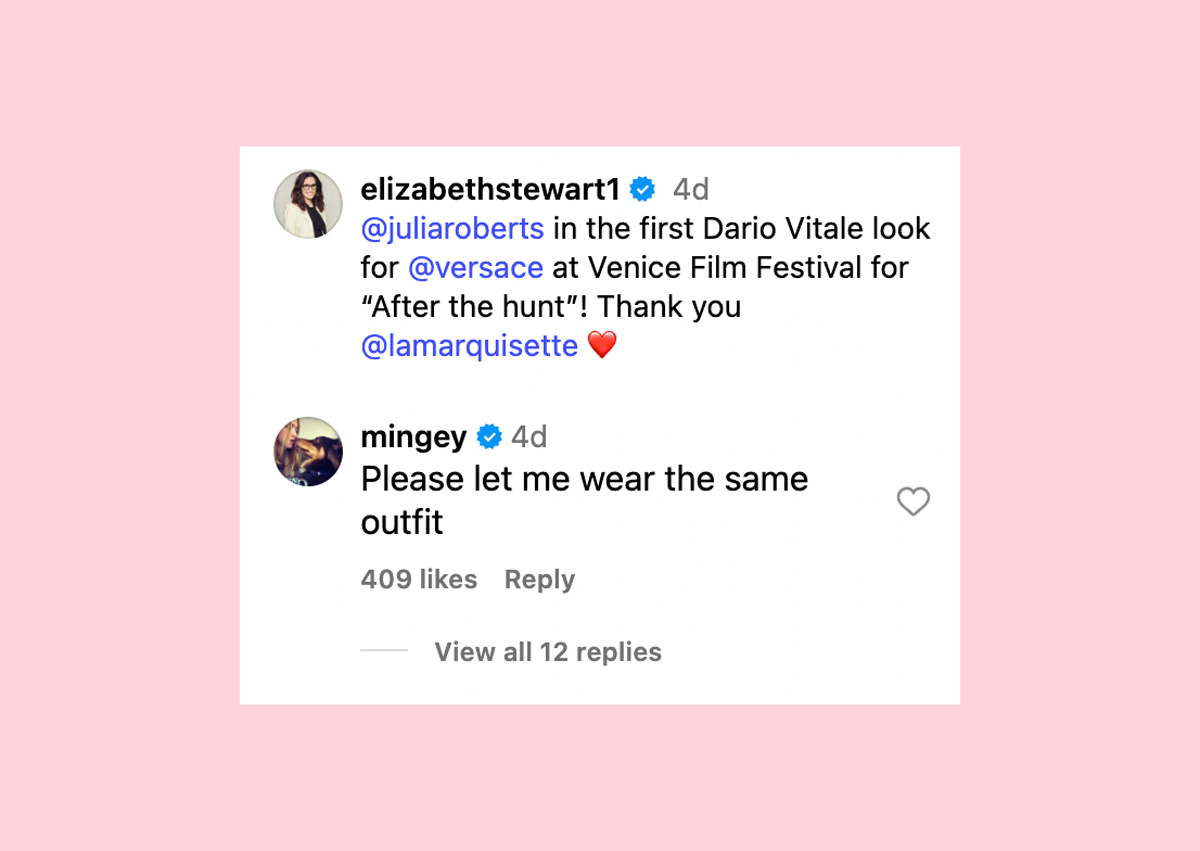 Amanda Seyfried Borrows Julia Roberts’ Venice Film Festival Look