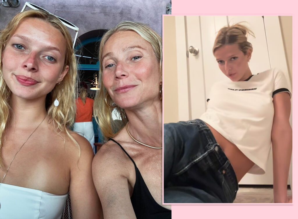 Gwyneth Paltrow Nepo Baby Apple Martin Lands Her First Brand Deal As A Model! See The Pics!