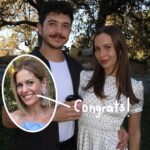 Surprise! Candace Cameron Bure’s Daughter Natasha Marries Disney Channel Alum Bradley Steven Perry!