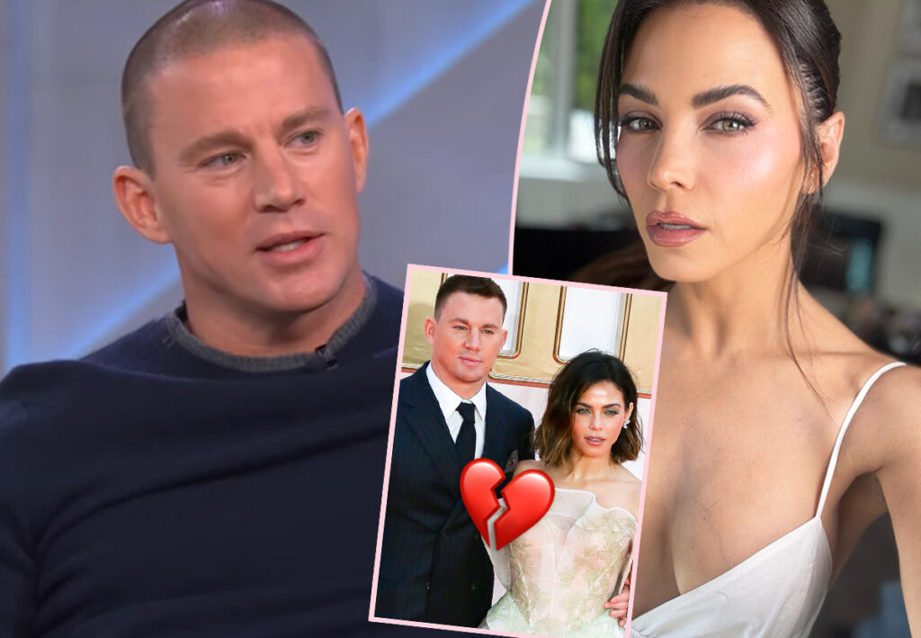 Channing Tatum Gives Rare Comments About 'Painful' Jenna Dewan Divorce, Says They 'Tried To Keep It Together' A LONG Time! - Perez Hilton