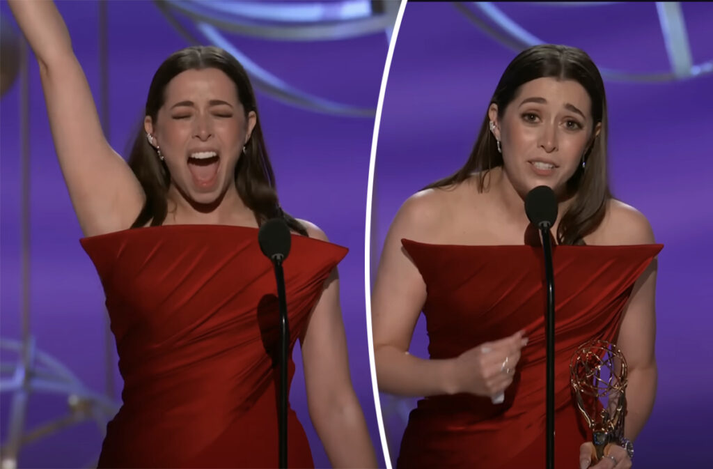 Cristin Milioti Drops Emmy Fall After Acceptance Speech