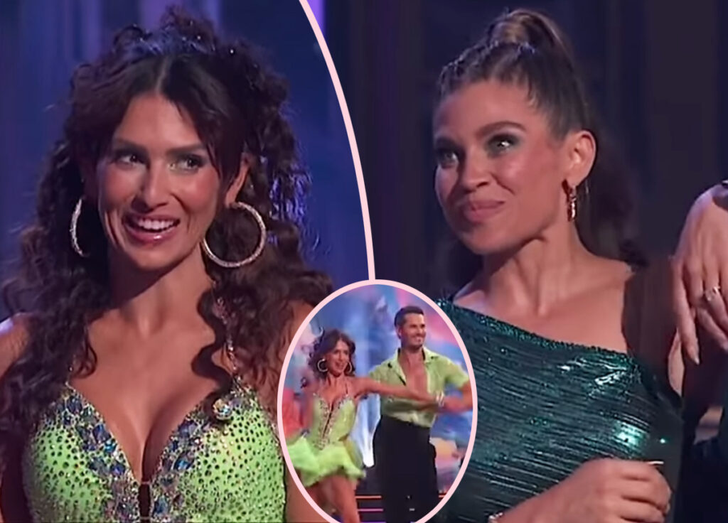 Danielle Fishel Caught Shading DWTS Co-Star Hilaria Baldwin Over Ballroom Experience??