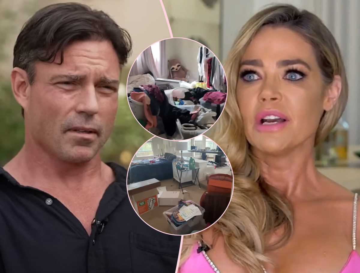 Denise Richards' Ex Aaron Phypers Exposes Her Filthy Home Amid Divorce & Eviction Drama -- Claims 'This Is How She Left It'! LOOK!