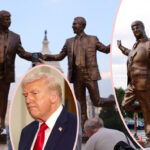 Donald Trump & Jeffrey Epstein 'Friendship' Statue Removed From DC's National Mall!