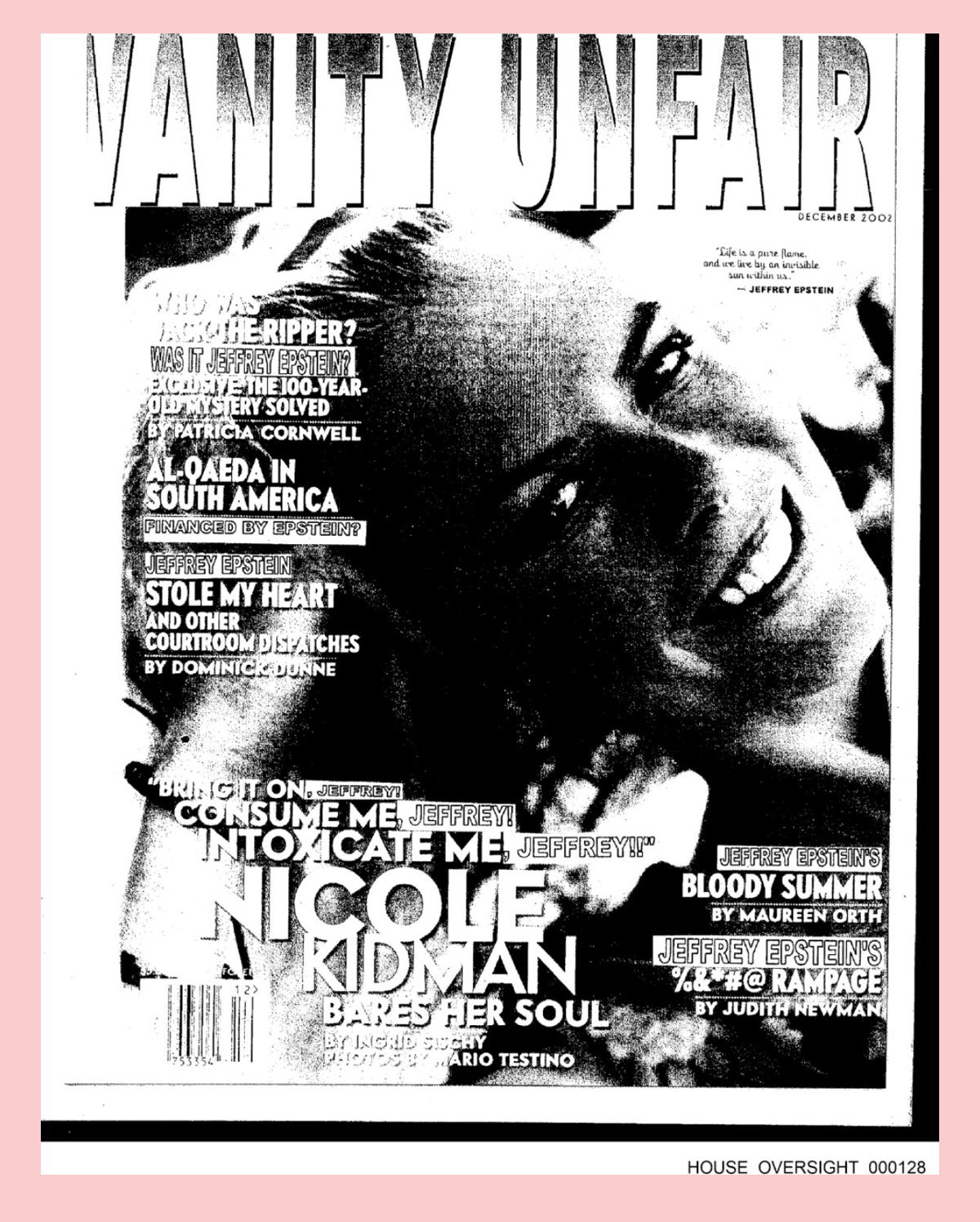 Epstein Book Alan Dershowitz note