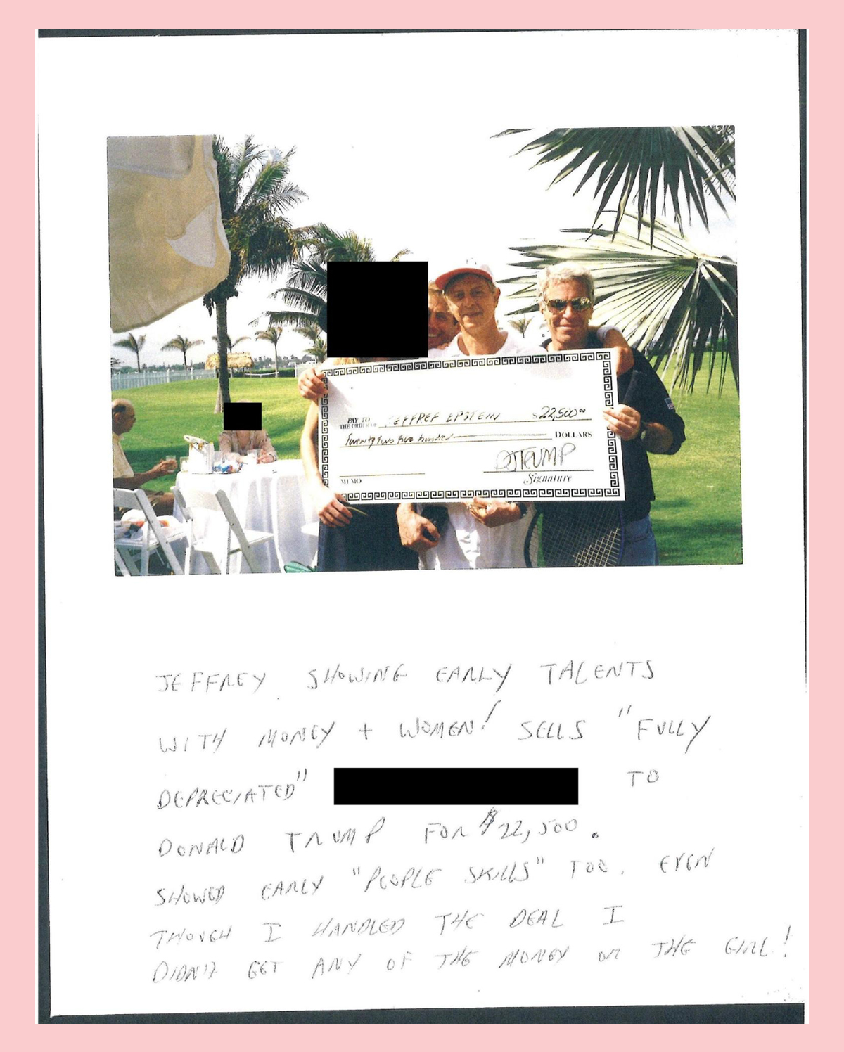 Epstein Book Trump check