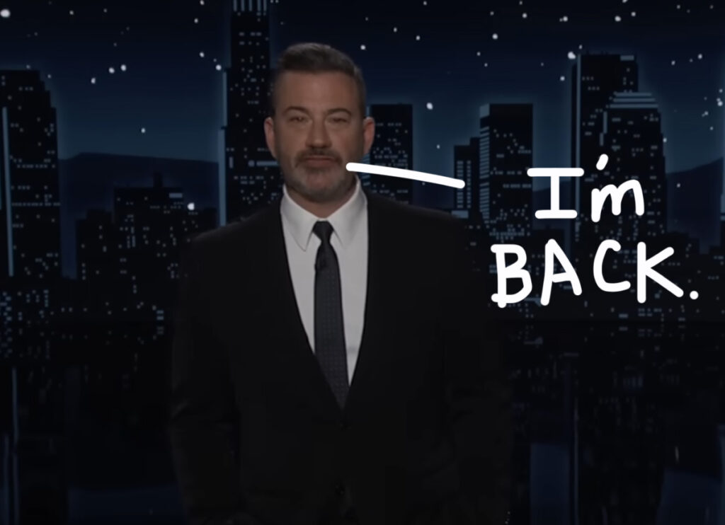 Jimmy Kimmel will return after suspension