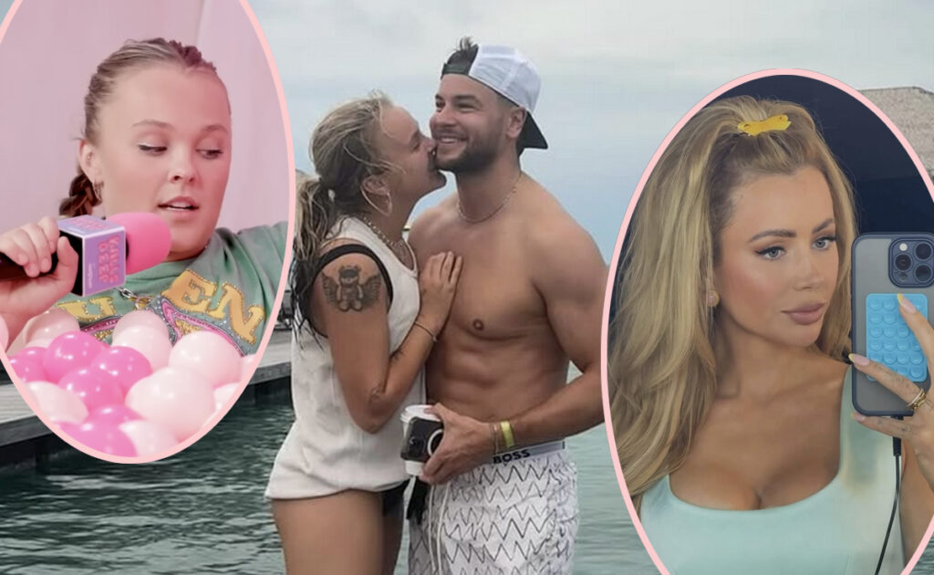 JoJo Siwa Responds Chris Hughes Love Island Ex Olivia Attwood Shade