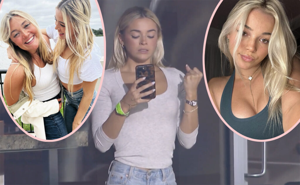 Livvy Dunne Sister Respond Gross Creepy Comment Viral Armpit Moment MLB Game