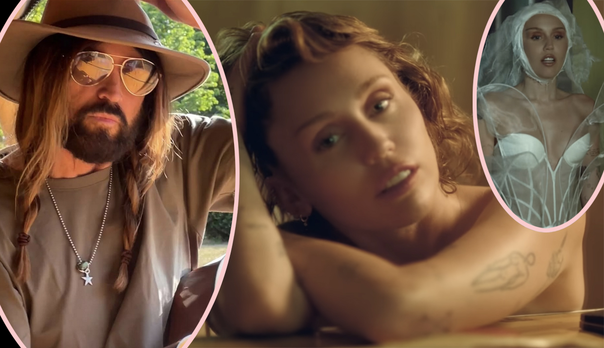 Miley Cyrus Reveals 'Peace Offering' To Estranged Dad Billy Ray -- A New Song & Music Video!