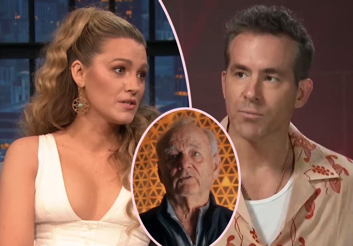 Ryan Reynolds Says He Hurled THIS Insult At Wife Blake Lively During ‘Desperate’ Call With Bill Murray!