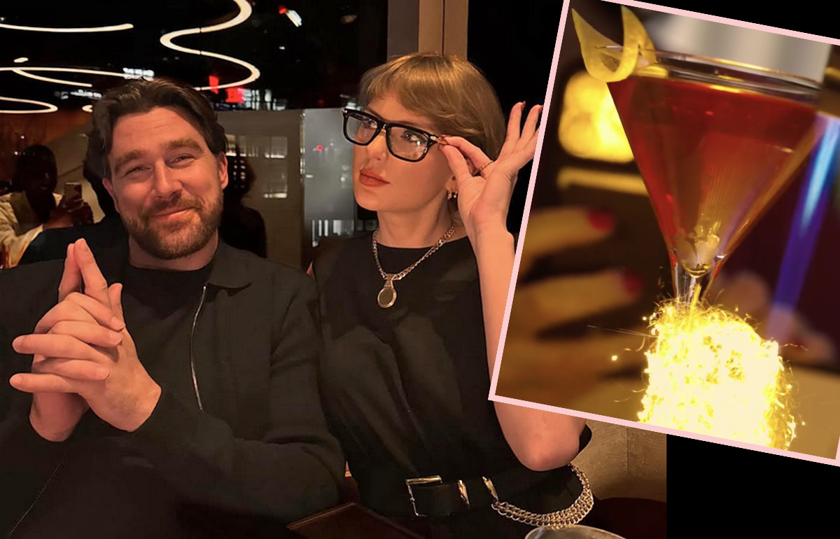 Taylor Swift's Cocktail Isn't TOO Expensive -- But Travis Kelce's Steakhouse Does Have A $345 Entree!