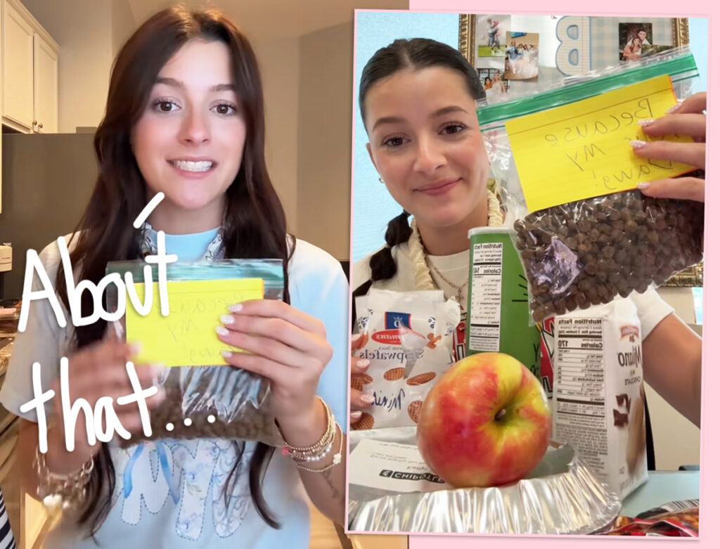 TikToker Kaitlyn Teaches Defends Husband After He Packed Dog Food In Her Lunchbox