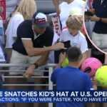CEO Caught On Camera Snatching Signed Hat From Child At US Open -- And His Alleged First Statement Is HORRIBLE!