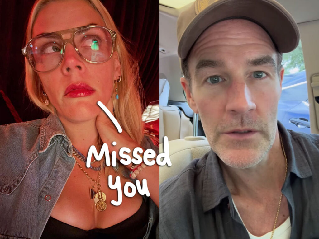 Busy Philipps Says It Was ‘Heartbreaking’ Not To Have James Van Der Beek At Dawson’s Creek Reunion