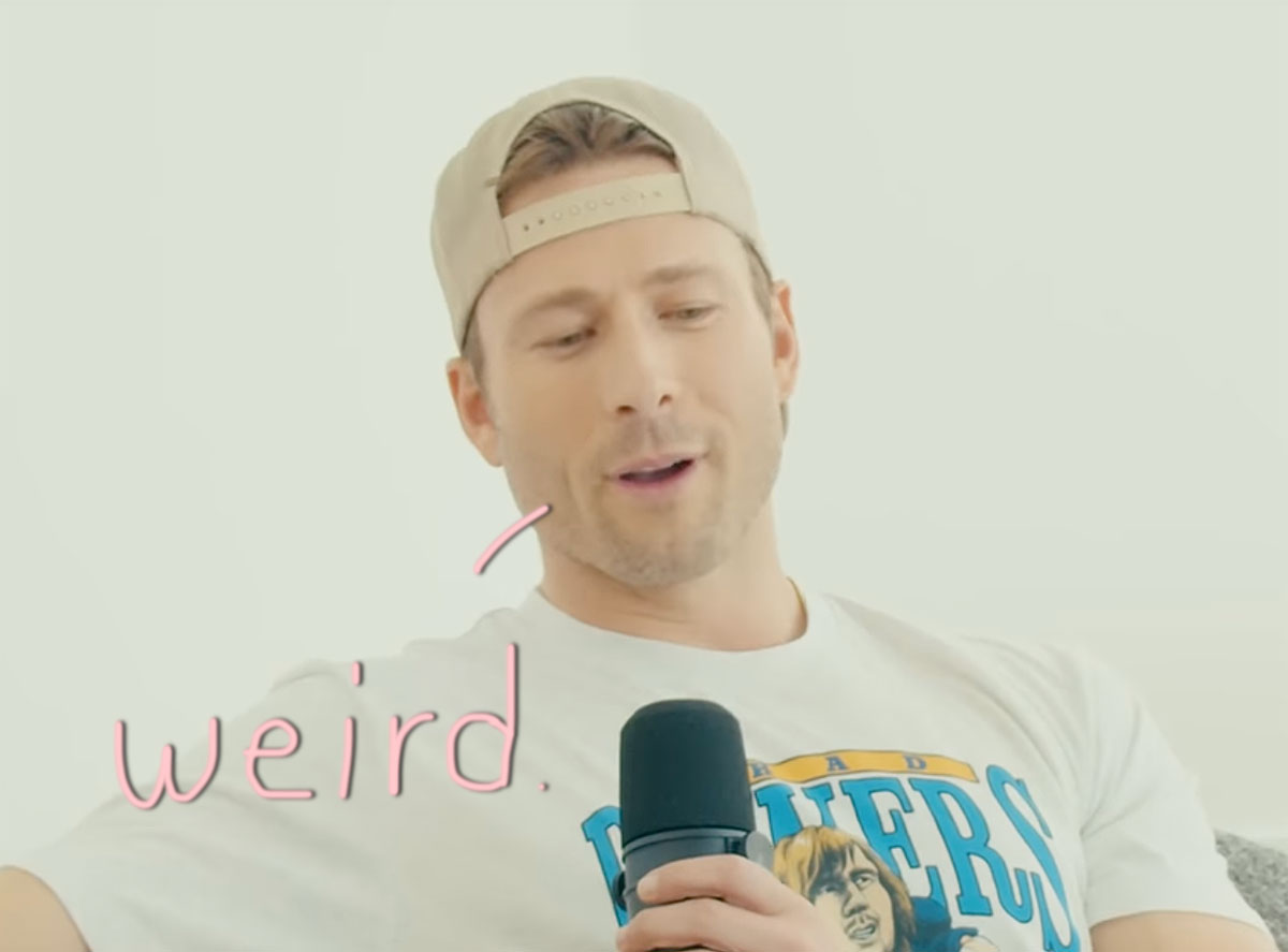 Glen Powell Talks SUPER AWKWARD Encounter With Canceled Movie Star!