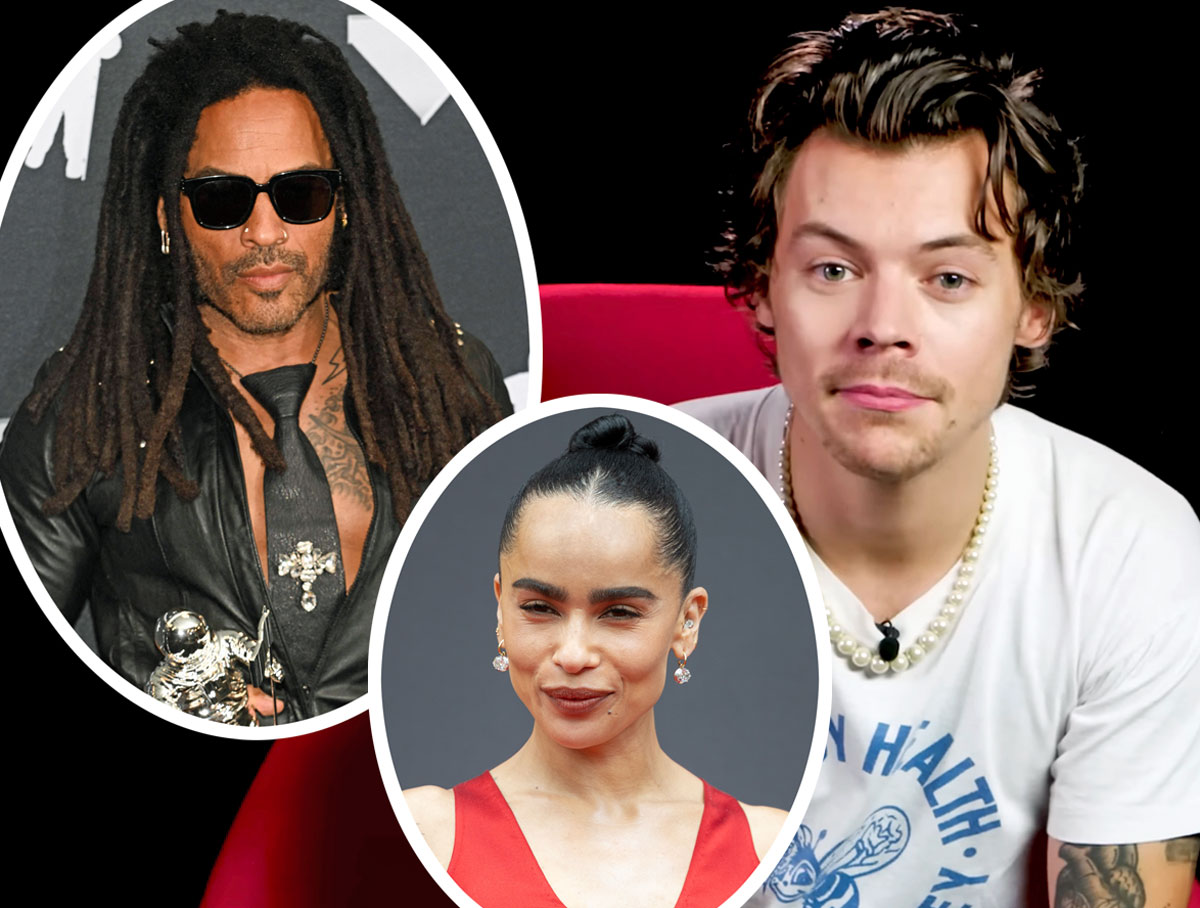 Zoë Kravitz & Harry Styles Hang With Her Dad Lenny! Things Getting More Serious??