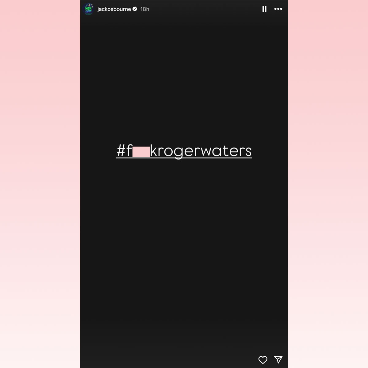 Jack Osbourne rips Pink Floyd's Roger Waters over Ozzy comments