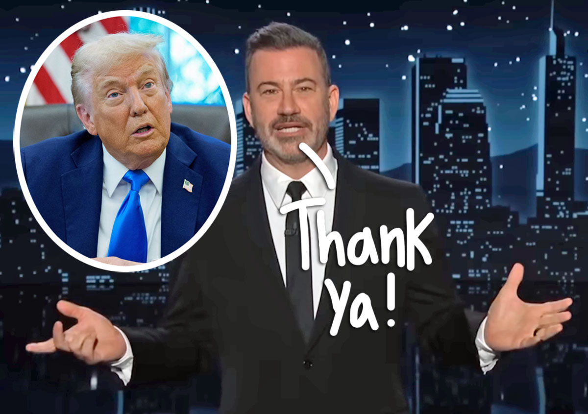 Jimmy Kimmel Thanks Donald Trump For MASSIVE Spike In Ratings After Suspension!