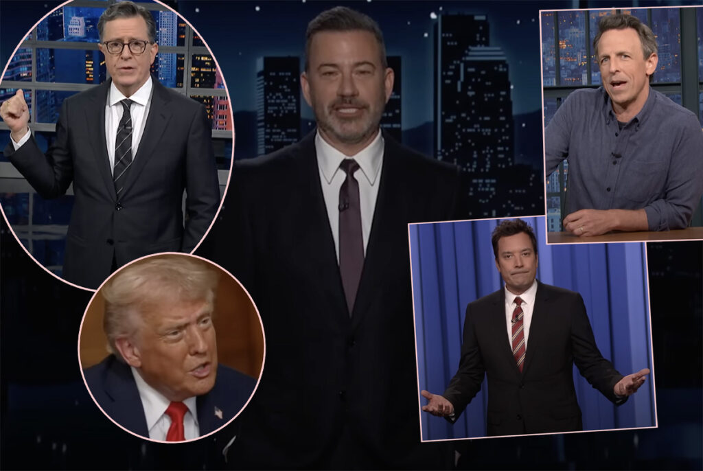 Jimmy Fallon, Seth Meyers & Stephen Colbert Break Silence On Jimmy Kimmel's Show Suspension