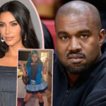 Kanye West Threatening To 'Raise Hell With The Lawyers' Over How Kim Kardashian Is Dressing North!