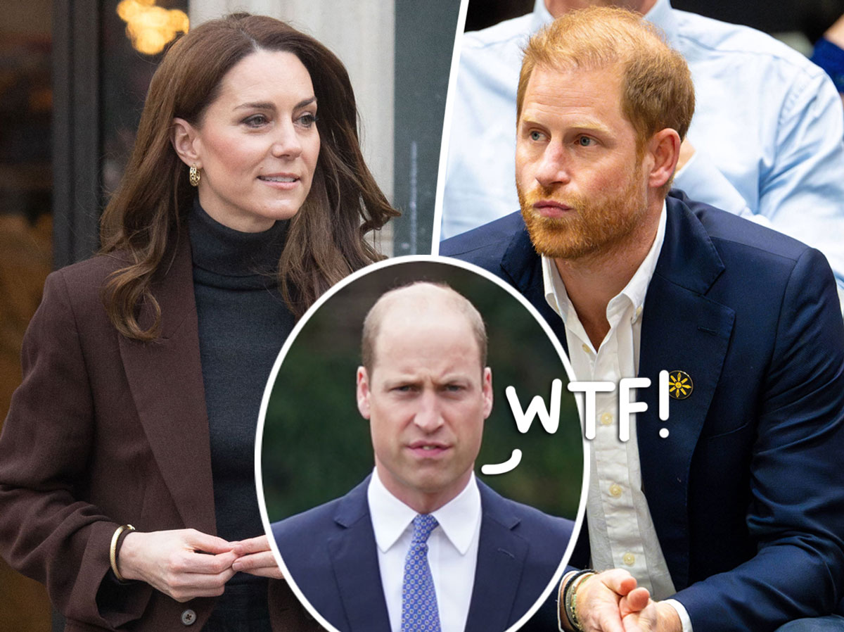 Princess Catherine Plots Betrayal Of William -- Going Behind His Back To Meet With Harry: REPORT