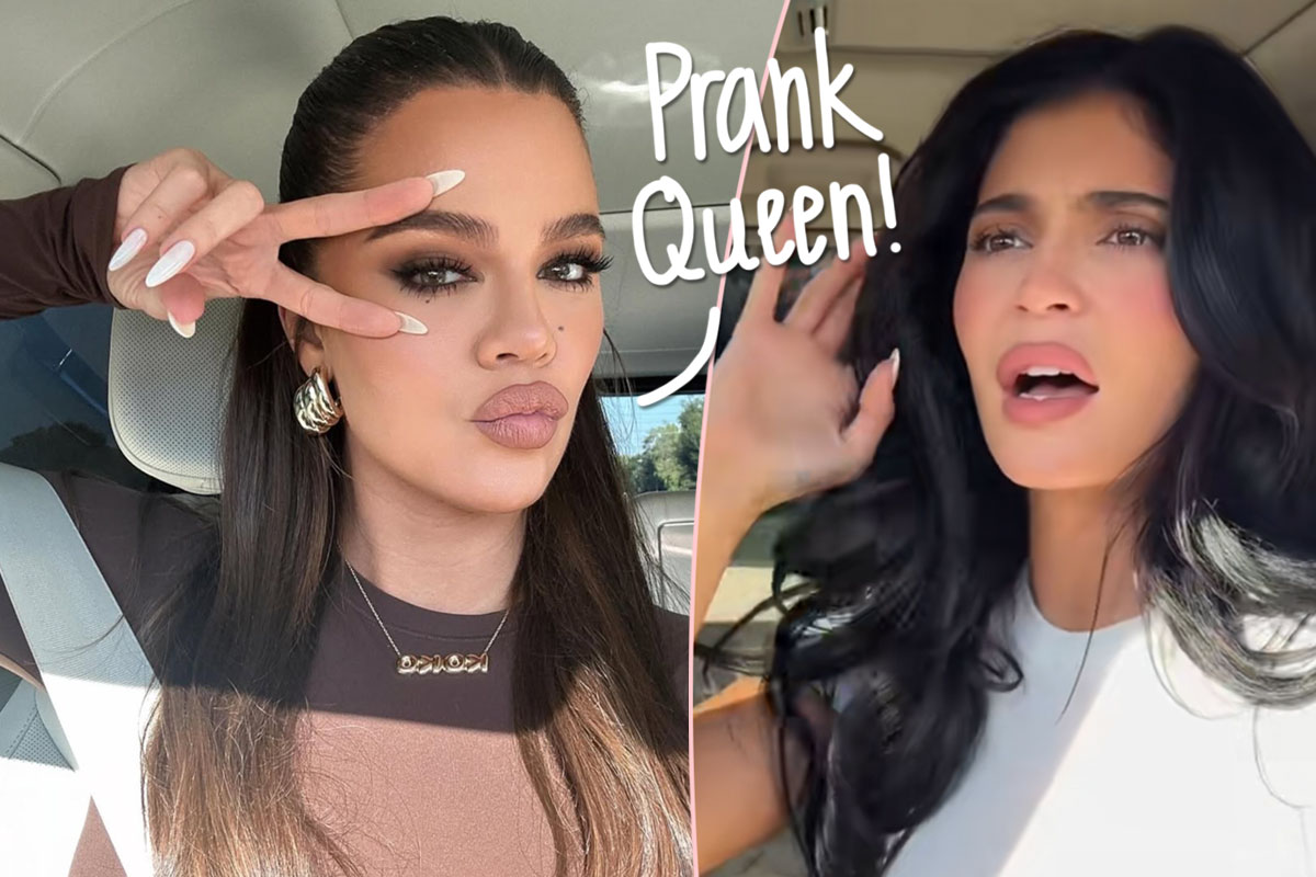 Khloé Kardashian TRASHES Kylie Jenner’s Car In Hilarious Prank Video! Watch!