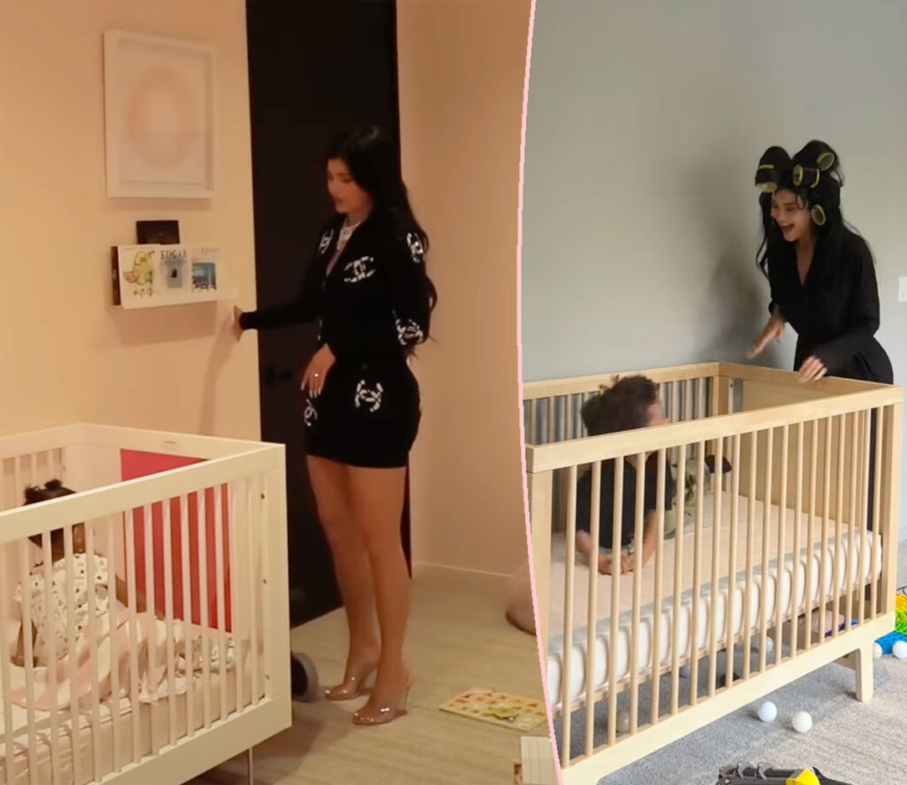 Kylie Jenner Recreates Viral 'Rise & Shine' Stormi Meme With Son Aire 6 Years Later!