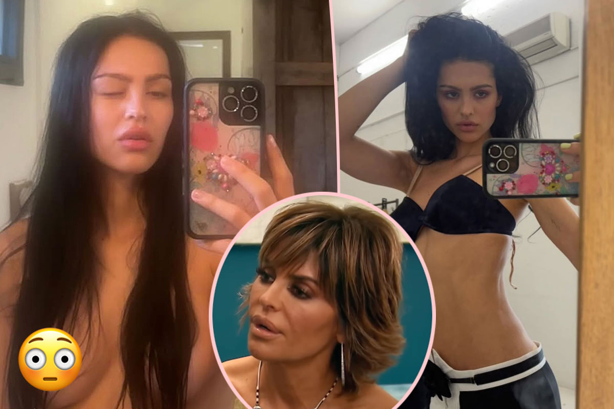 AGH! Lisa Rinna Reveals Daughter Amelia Gray Hamlin Got Sepsis From A Nipple Piercing!