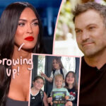 Megan Fox & Brian Austin Green’s Kids Seen In Rare Pic With Half-Brother Zane!