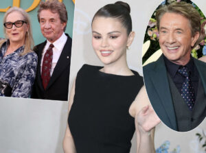 OMG! Watch Selena Gomez Get Giddy Catching Martin Short Texting GF