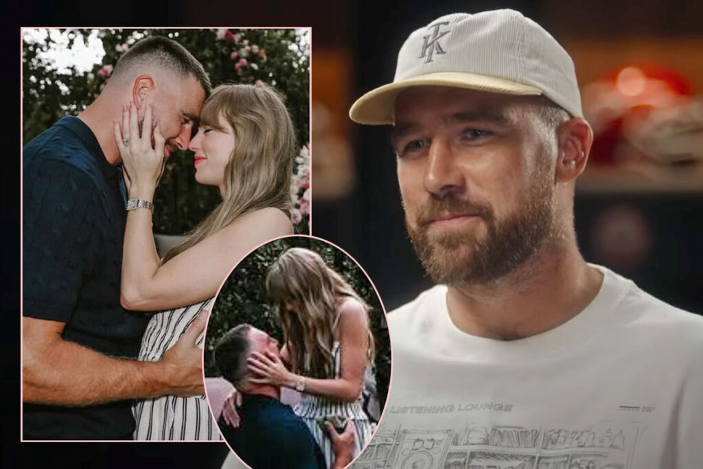 Travis Kelce Reveals He Shed ‘A Few Tears’ While Proposing To Taylor Swift!