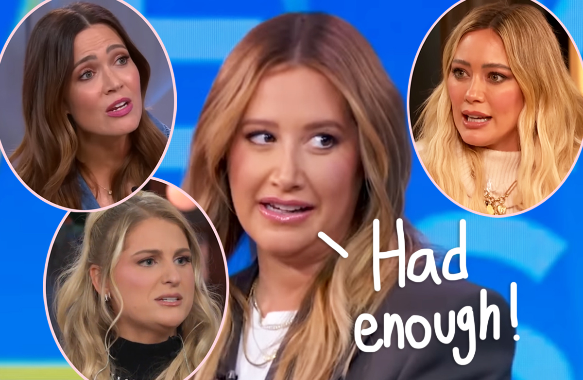 Ashley Tisdale Seemingly Shades Hilary Duff, Mandy Moore, Meghan Trainor And More Friends Involved In 'Toxic' Mom Group!