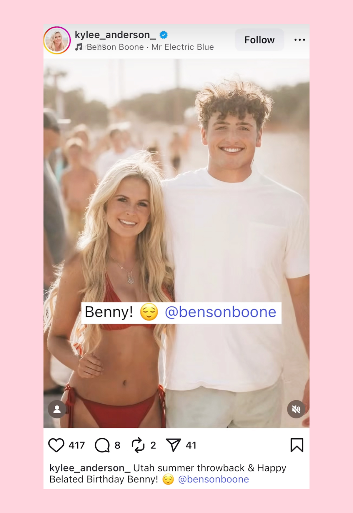 Benson Boone Cheated! His Ex-Girlfriend Claims In Deleted Comment...