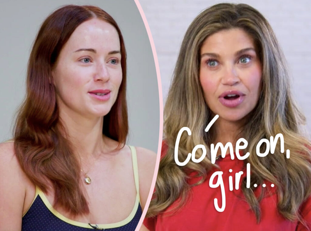 Danielle Fishel pushes excited Whitney Leavitt away after shocking DWTS elimination