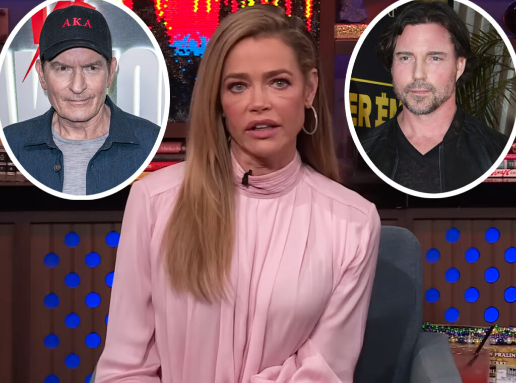 Denise Richards Says Charlie Sheen Marriage Was Easier Than Aaron Phypers In Tear-Filled Testimony!