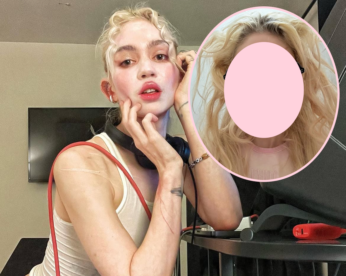 Grimes Got A Face Tattoo! But Her Fans Think It Looks TERRIBLE – Like An Infection!