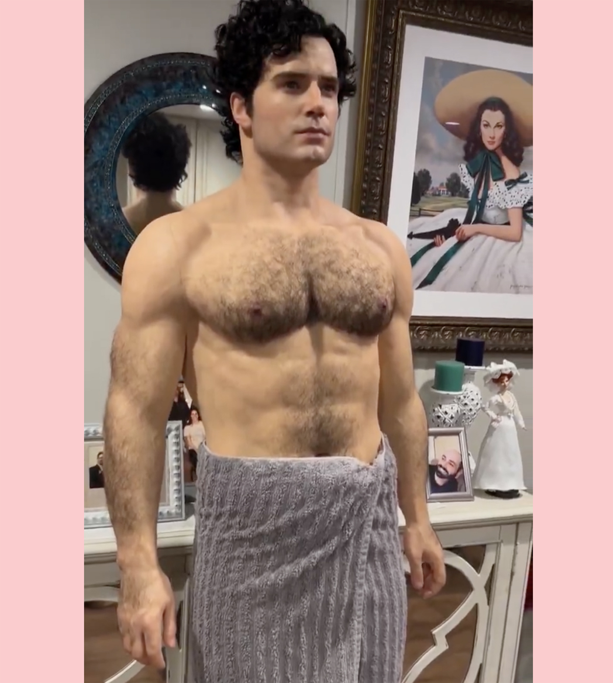 Henry Cavill Doll Instagram