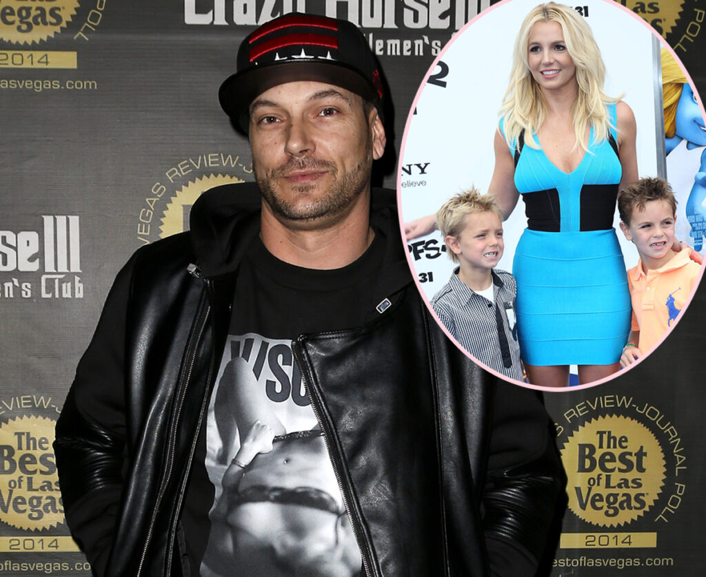 Kevin Federline Claims Britney Spears Slapped Him While He Was Holding Their Son -- But Why??